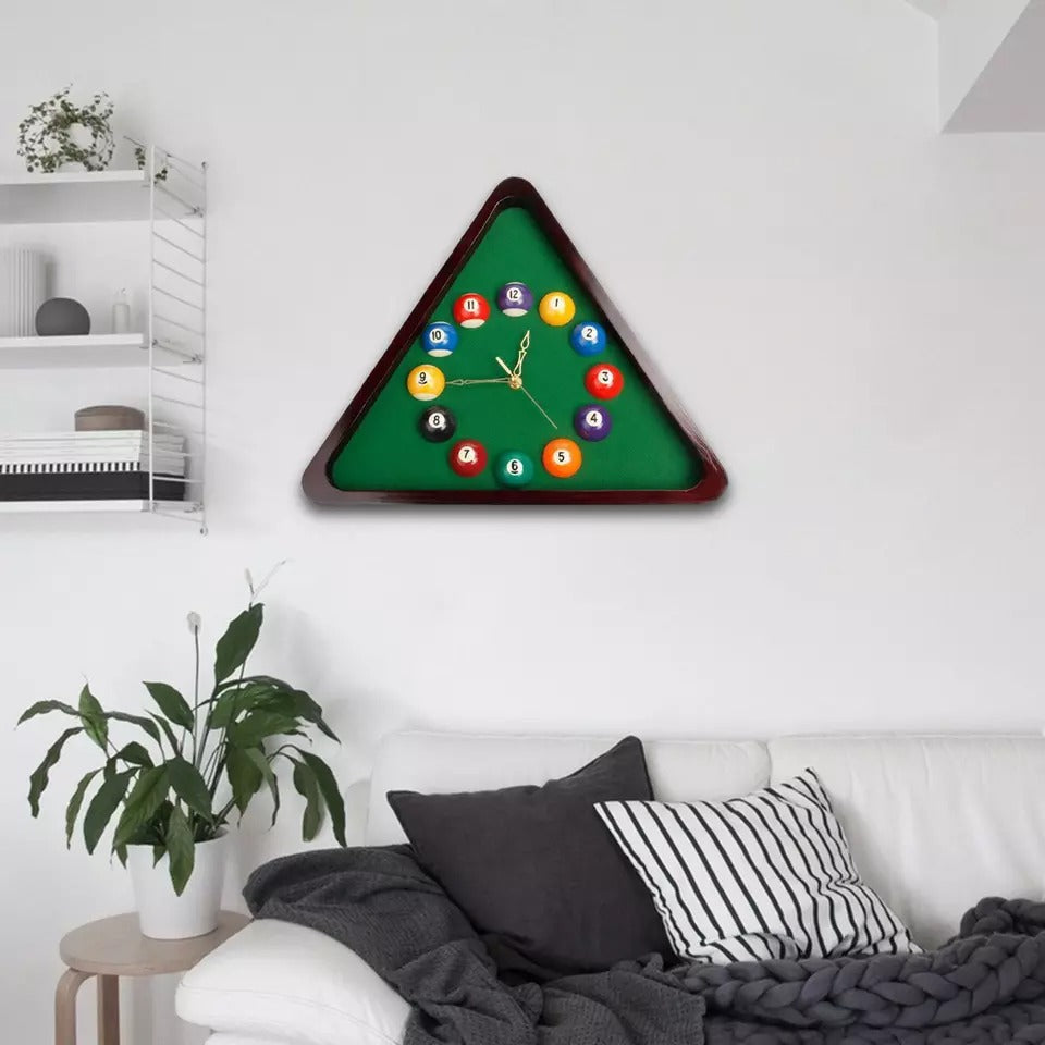 Billiards Design Clock