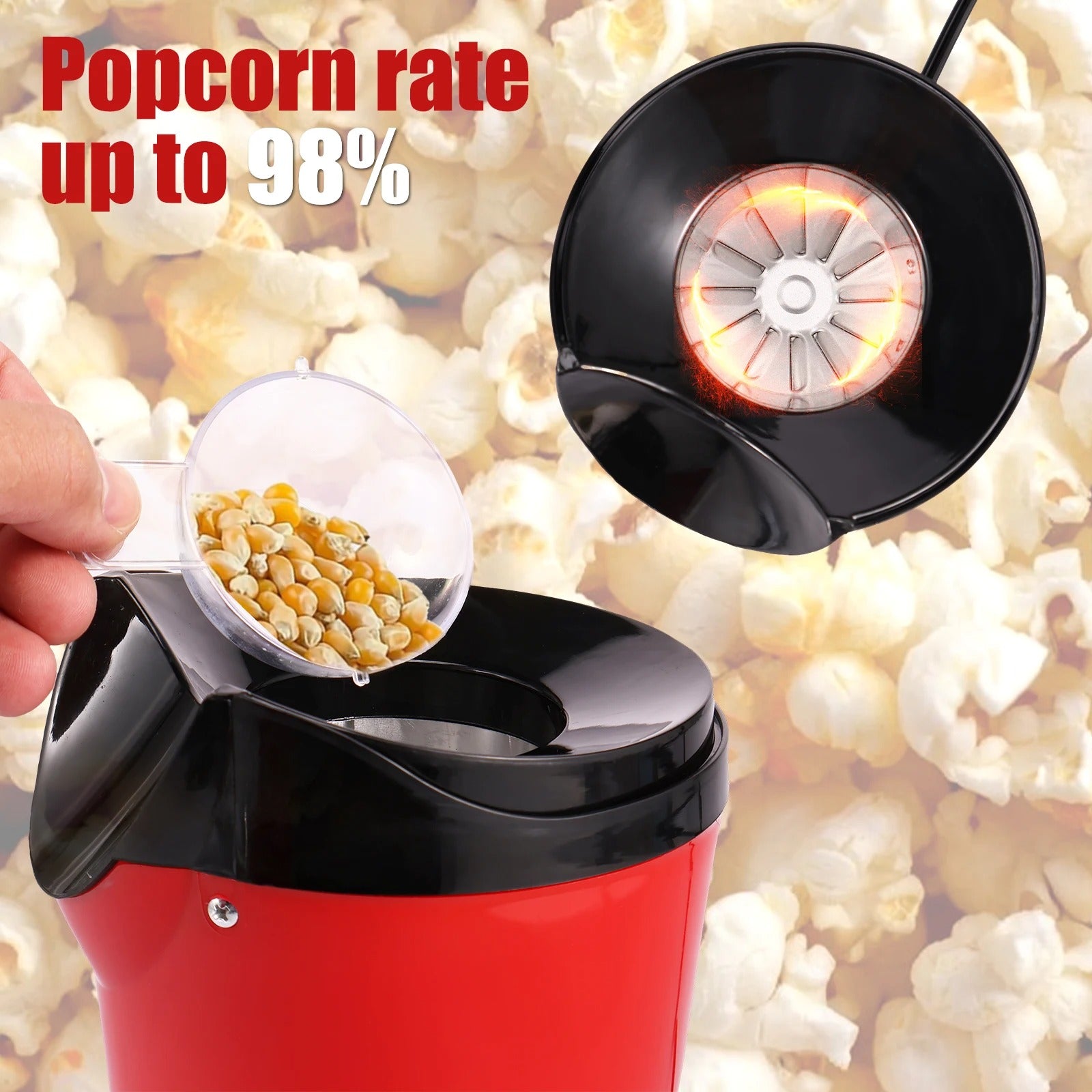 Mini Popcorn Electric Machine