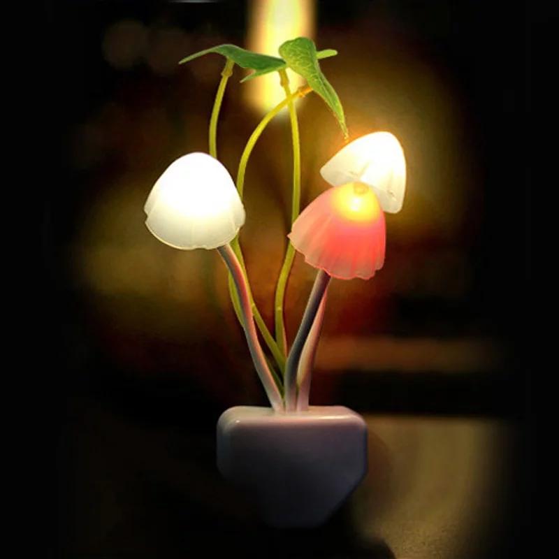 LED Mushroom Night Light