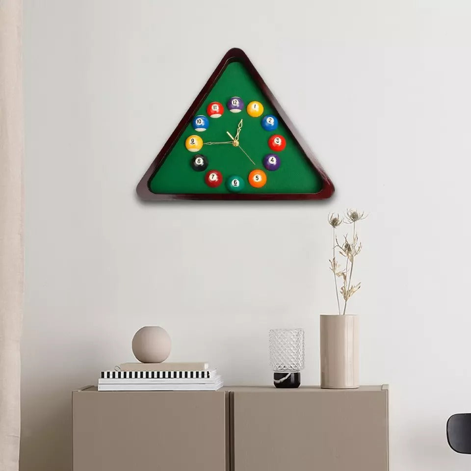 Billiards Design Clock