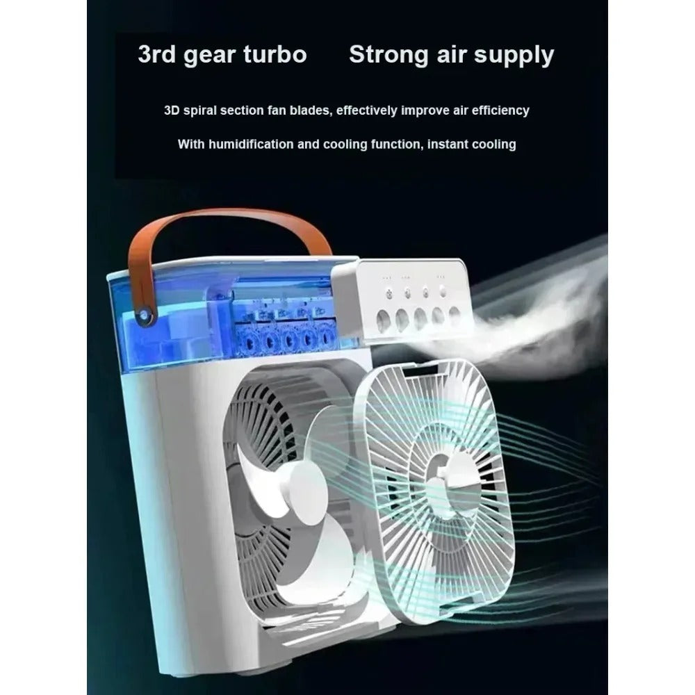 Portable 3 In 1 Fan Air Conditioner