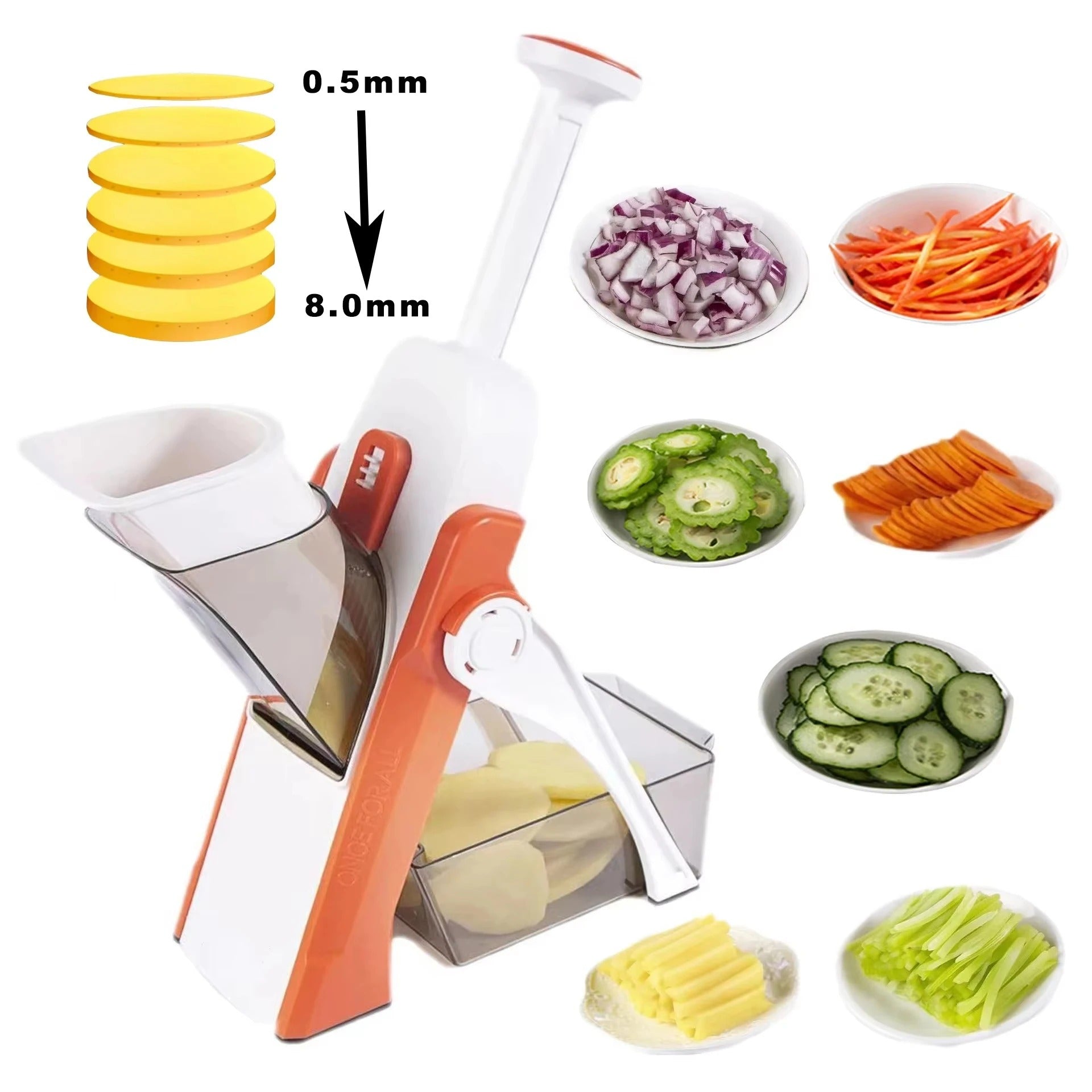 Multifunctional Vegetable Slicer Fruit Cutter Machine