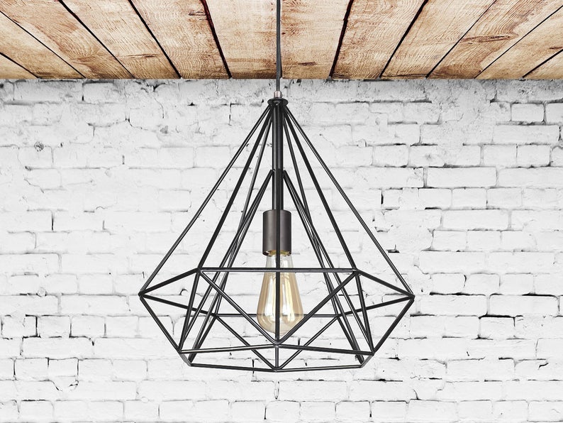 Hanging Cage Pendant