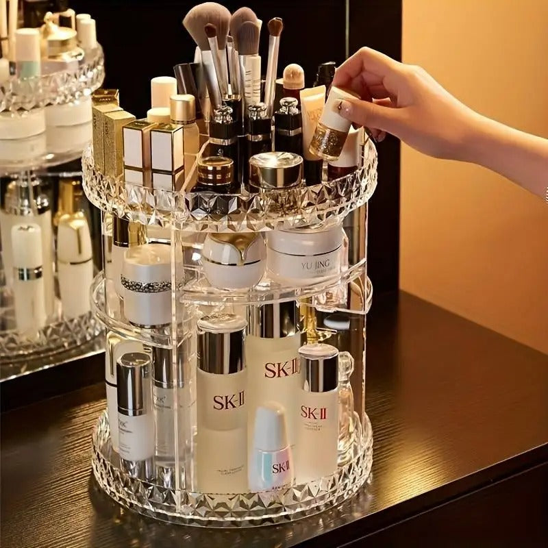 360 Rotating Makeup Organizer