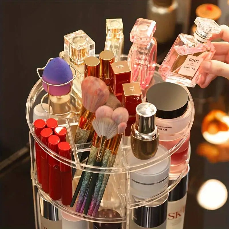 360 Rotating Makeup Organizer