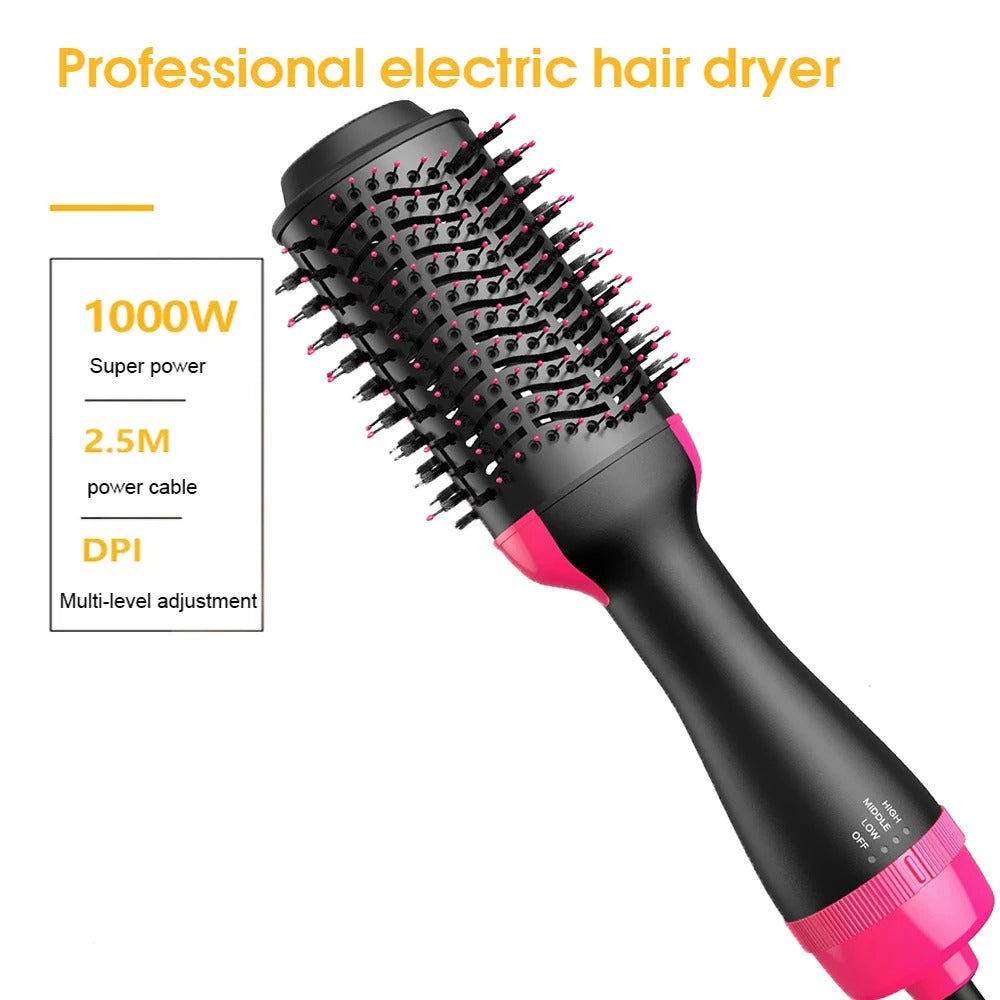 Hair Dryer And Hot Air Brush