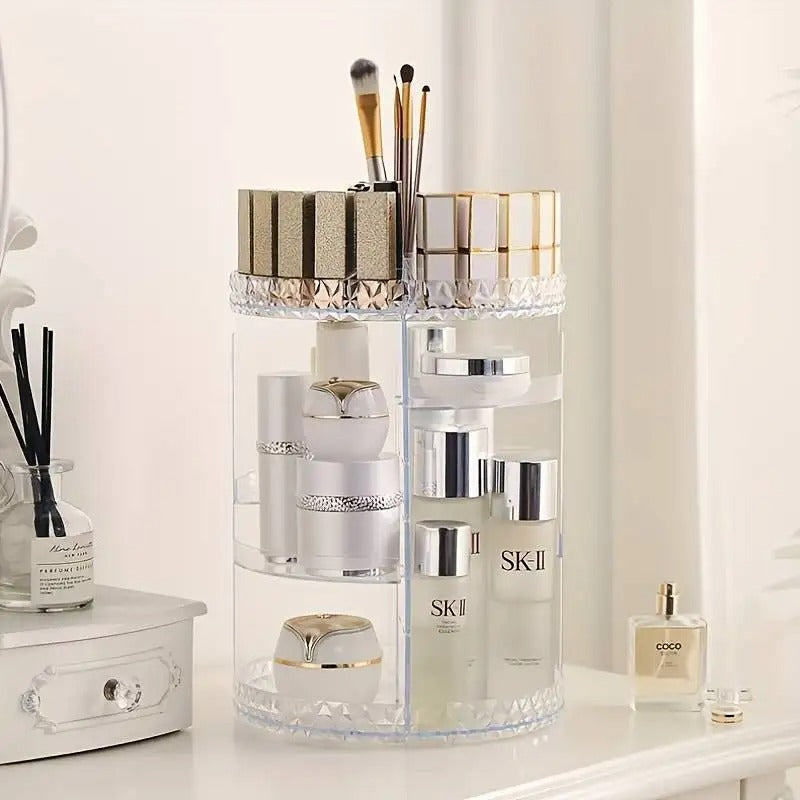 360 Rotating Makeup Organizer