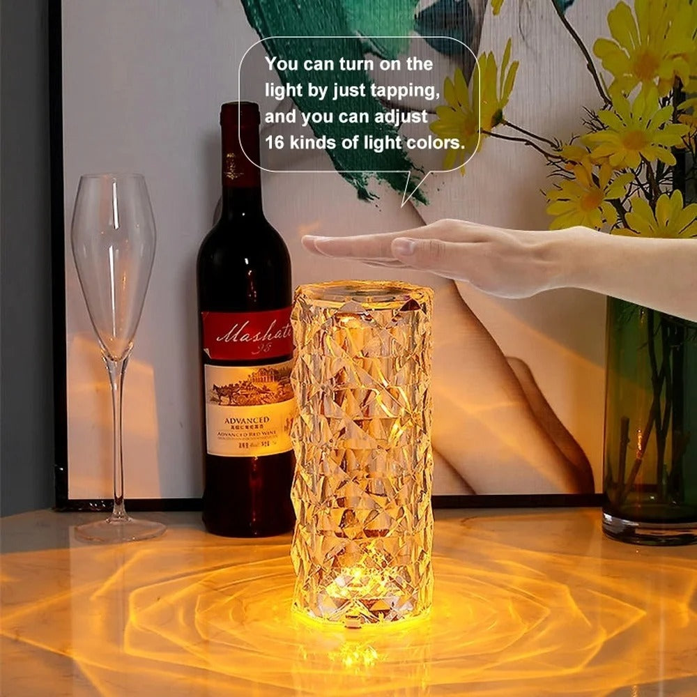 Crystal Diamond Lamp