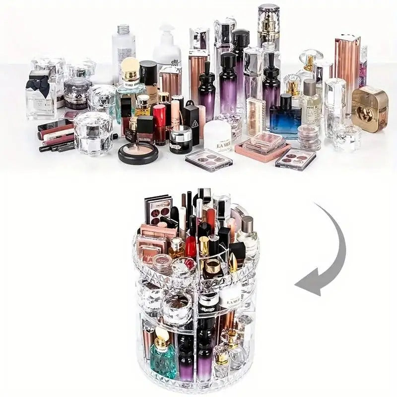 360 Rotating Makeup Organizer