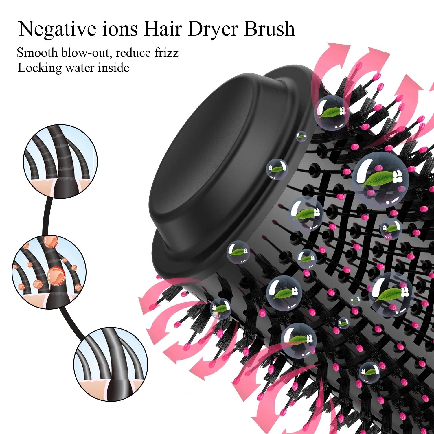 Hair Dryer And Hot Air Brush
