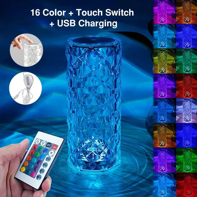 Crystal Diamond Lamp