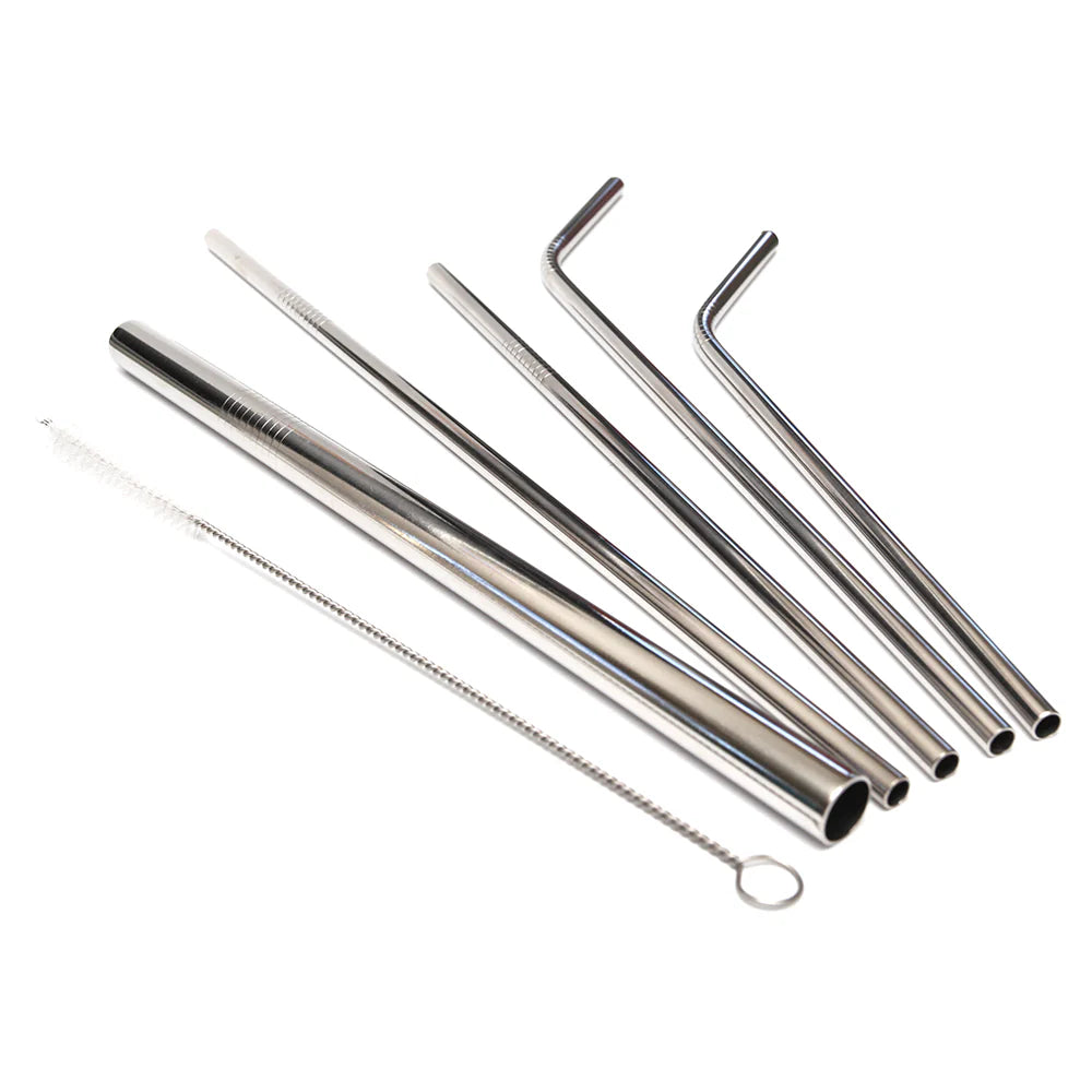 5pcs Steel Straw